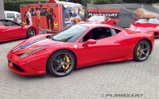 test drive Ferrari 458 Speciale