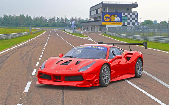 Test drive Ferrari 488 Challenge