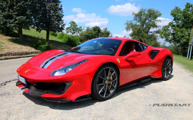 Test drive Ferrari 488 Pista édition limitée